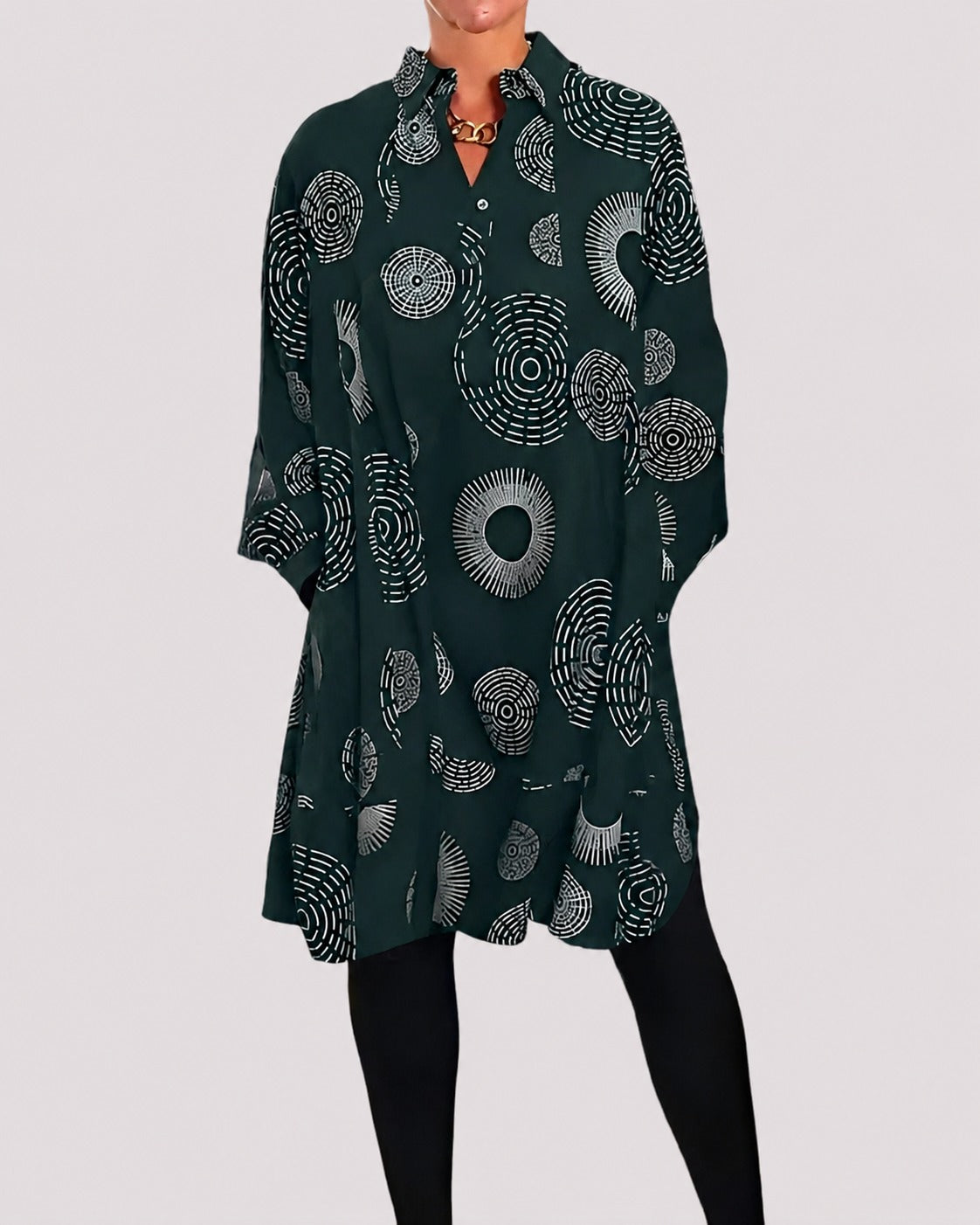 Lacie - Robe Ample avec Revers
