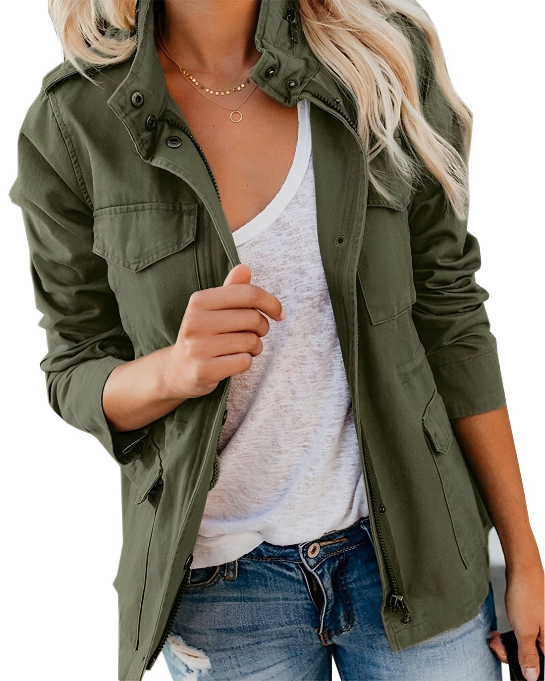 Elodie - Blazer Chic avec Poches