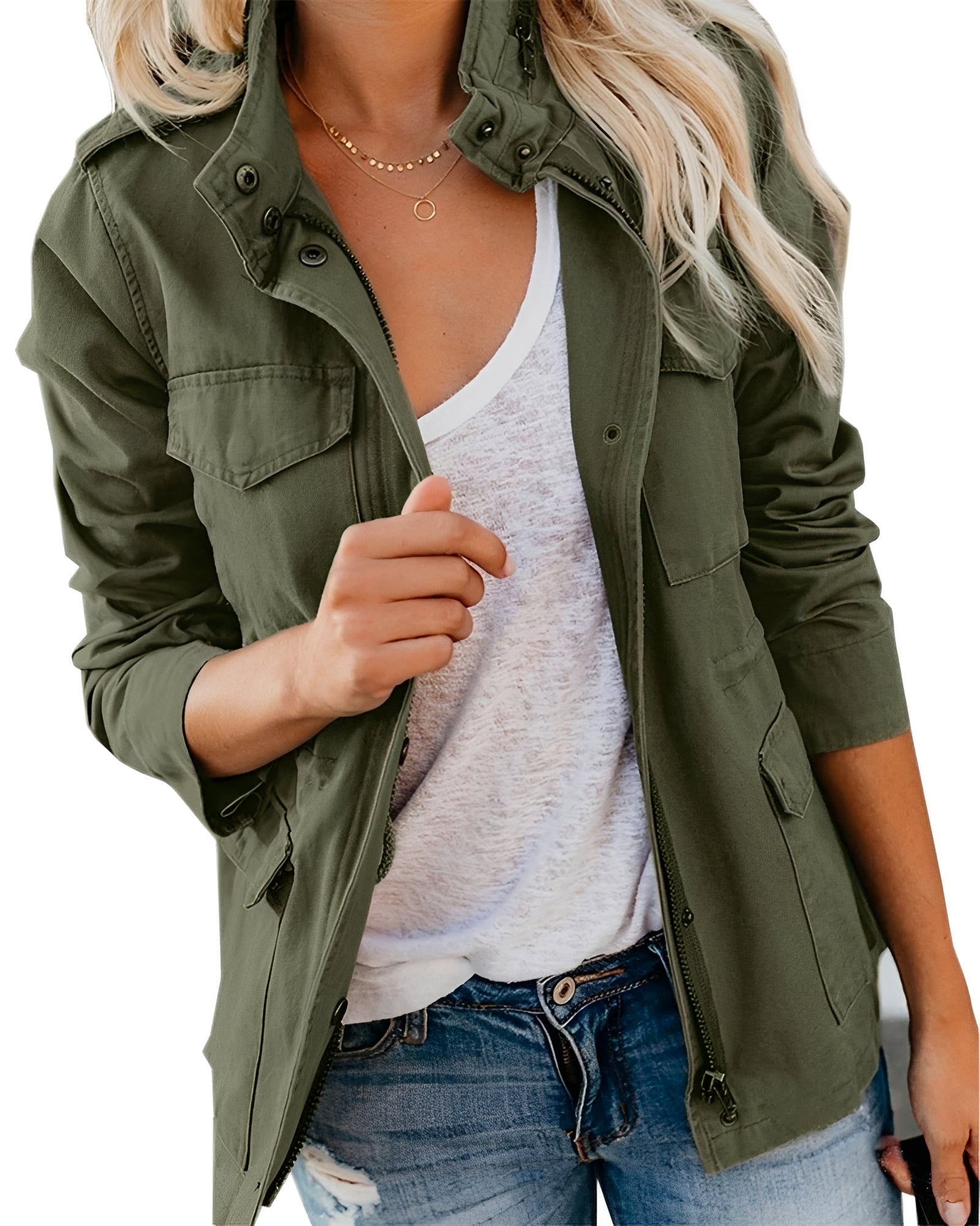 Elodie - Blazer Chic avec Poches