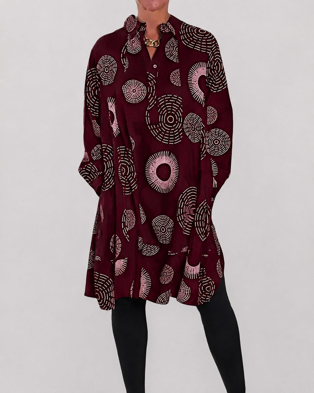 Lacie - Robe Ample avec Revers