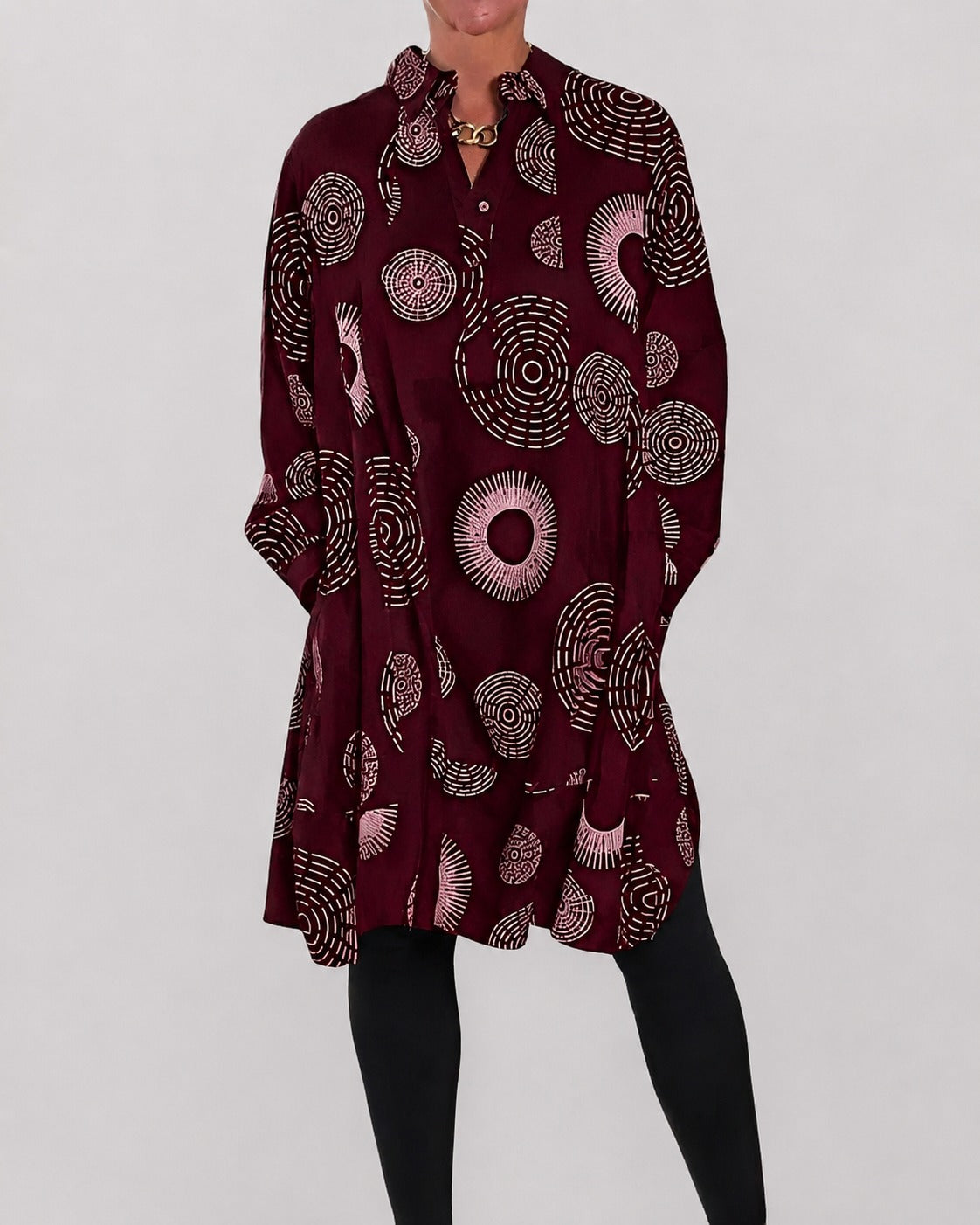 Lacie - Robe Ample avec Revers