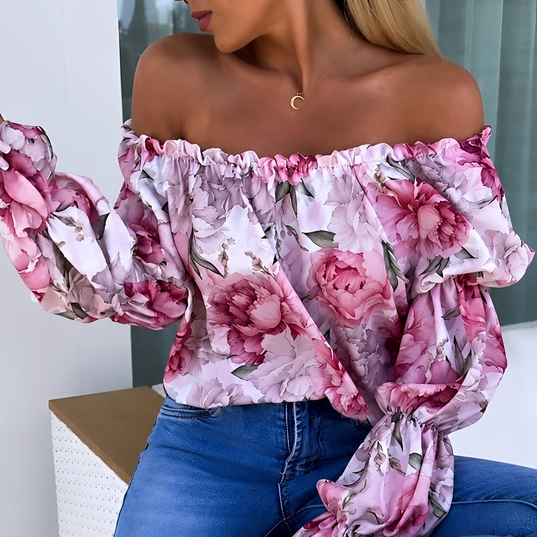Priya - Blouse Élégante et Haute en Couleur