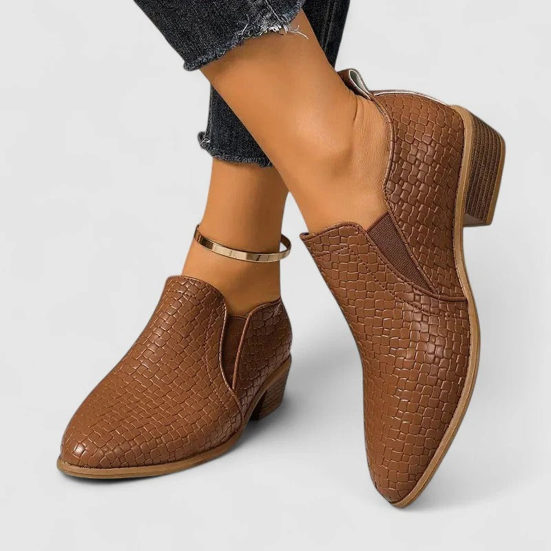 Ellie - Mocassins épais à bout fuselé