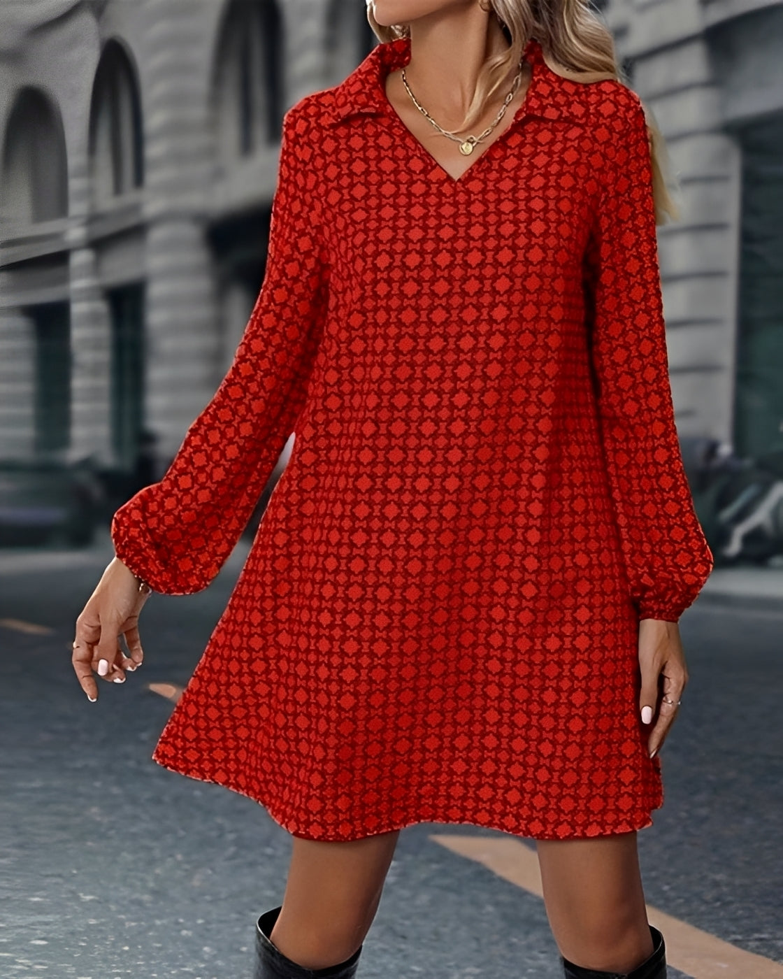 Bertie - Robe Longue avec Manches Longues