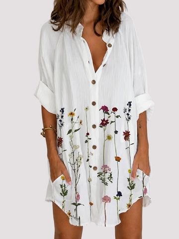 Esha - Robe Élégante à Manches Longues