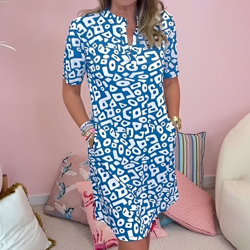 Emelia - Robe Élégante à Décolleté en V