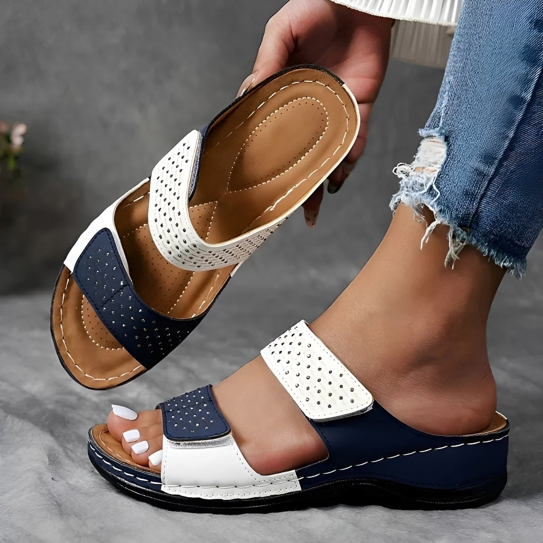 Lauren - Sandales confortables avec découpes