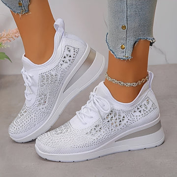 Brenda - Chaussures à Talons Compensés Raffinées