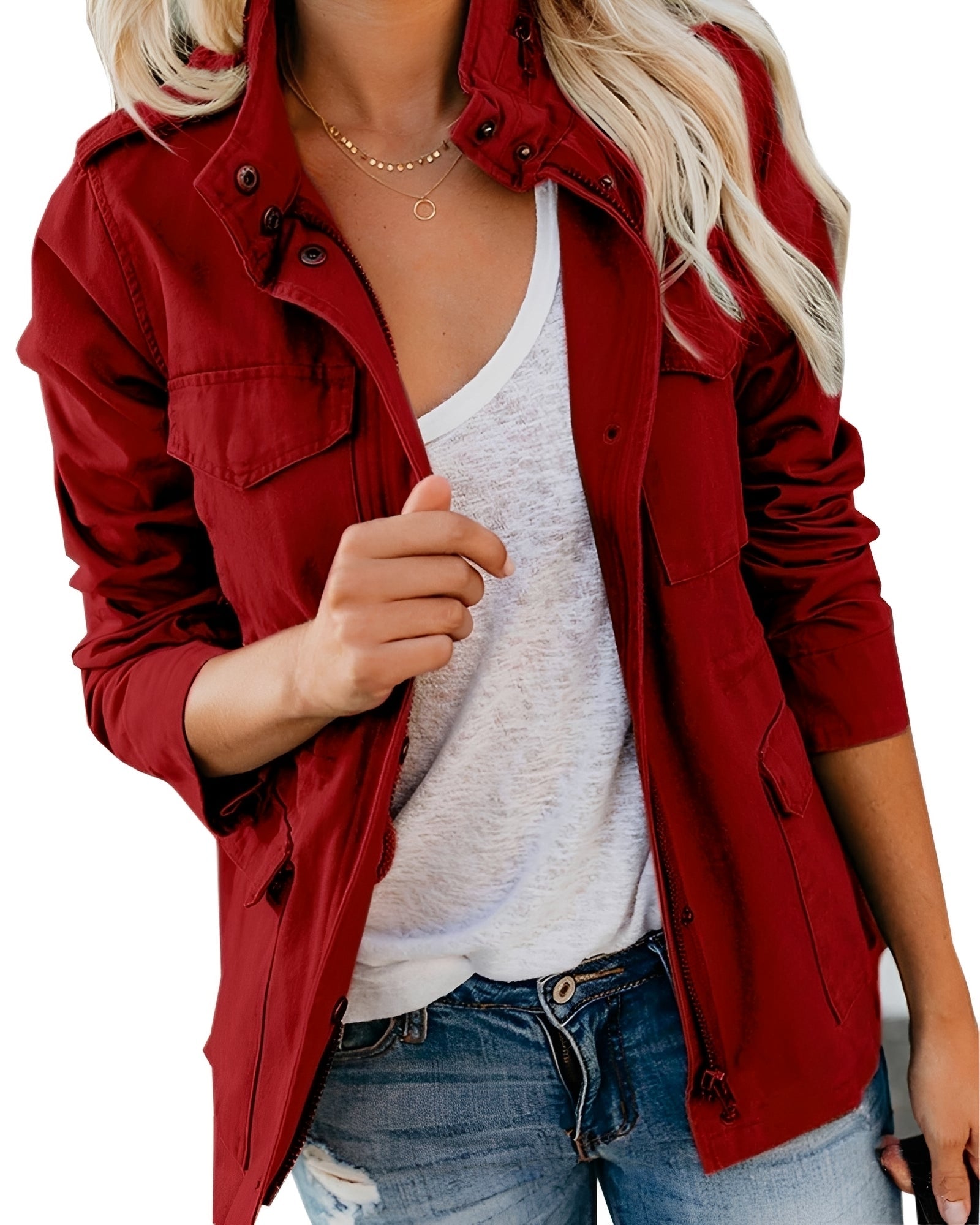 Elodie - Blazer Chic avec Poches