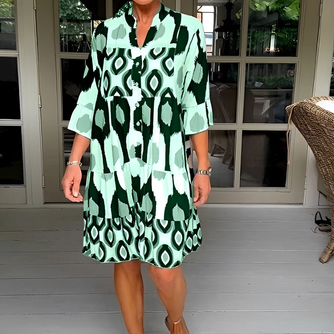 Katie - Robe Ample Élégante