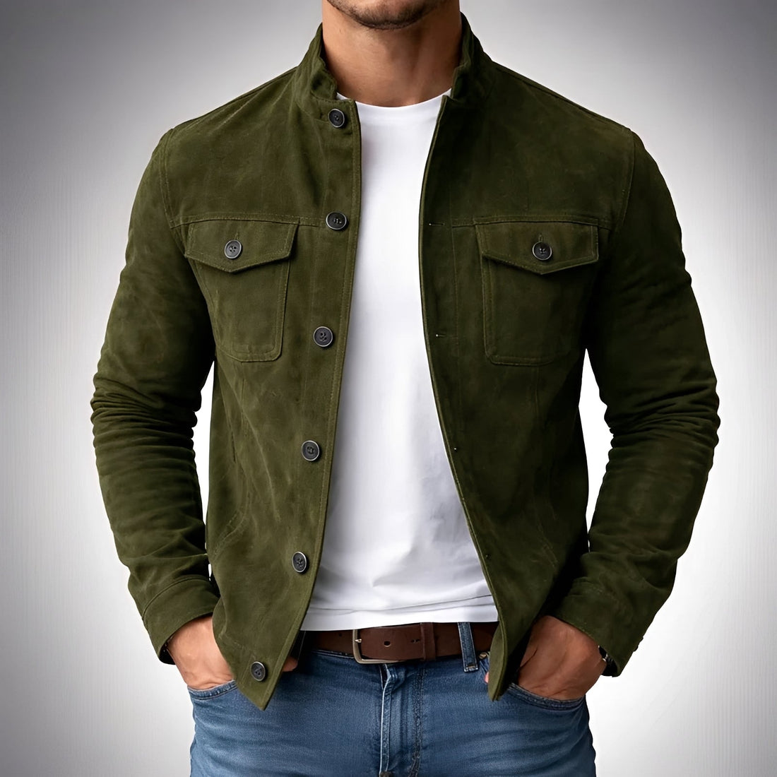 Gideon - Blazer Casual à Boutons