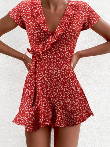 Betsy - Petite Robe Élégante à Motif Floral