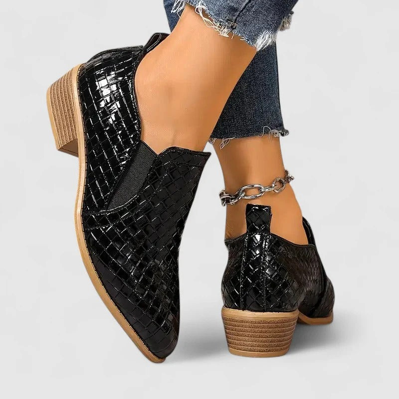 Ellie - Mocassins épais à bout fuselé