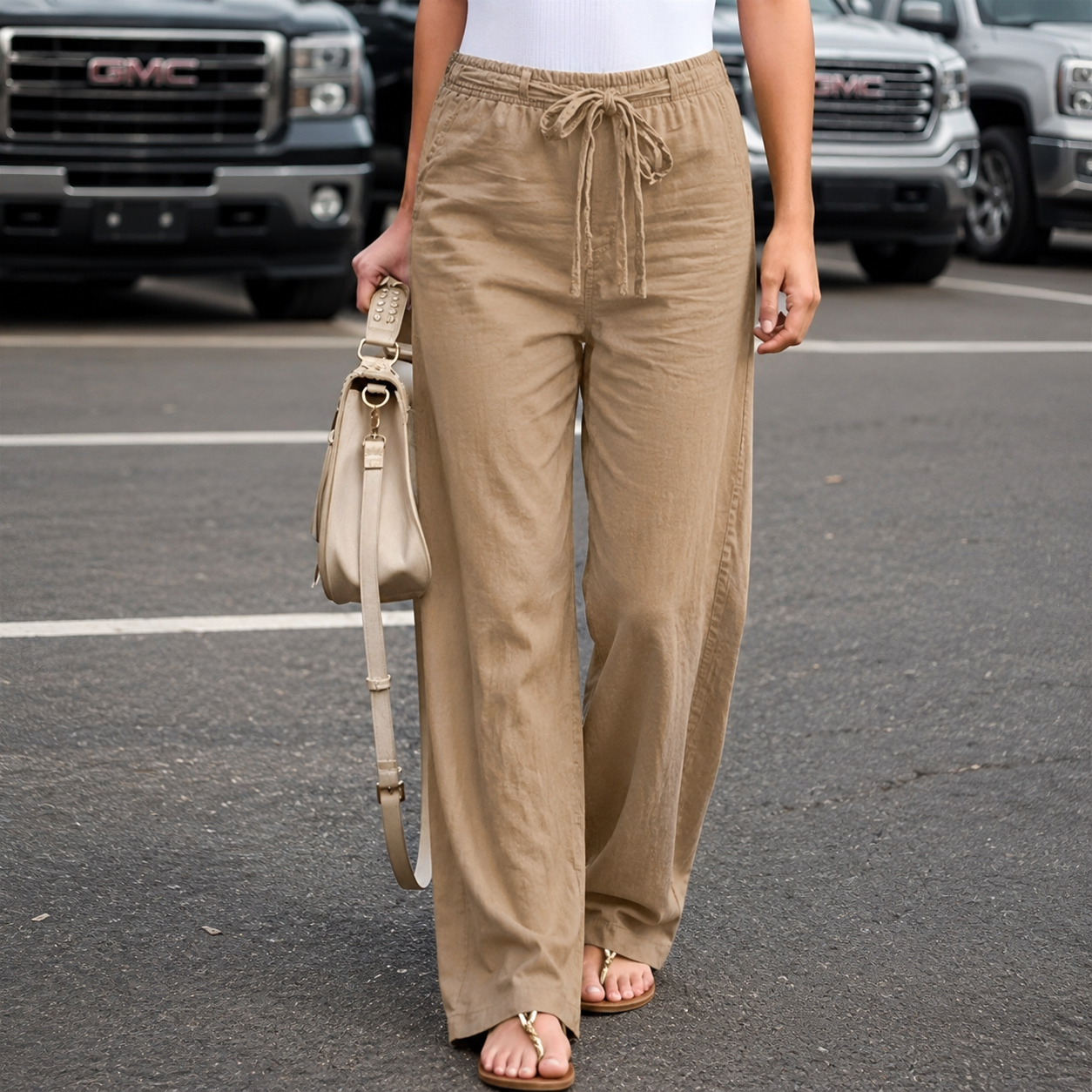 Claudine - Un pantalon d'été tendance pour femme