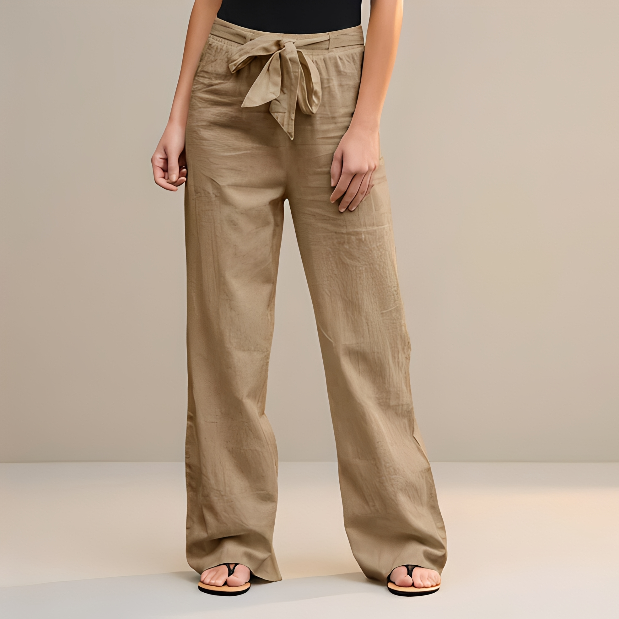 Lizza - Un pantalon d'été élégant et fluide pour femme
