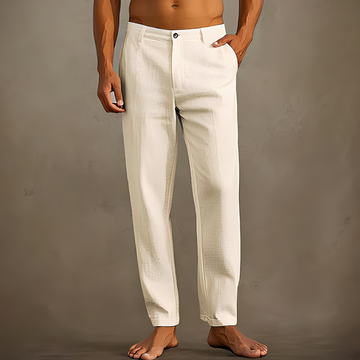 Anjay - Pantalon d'été ample pour homme