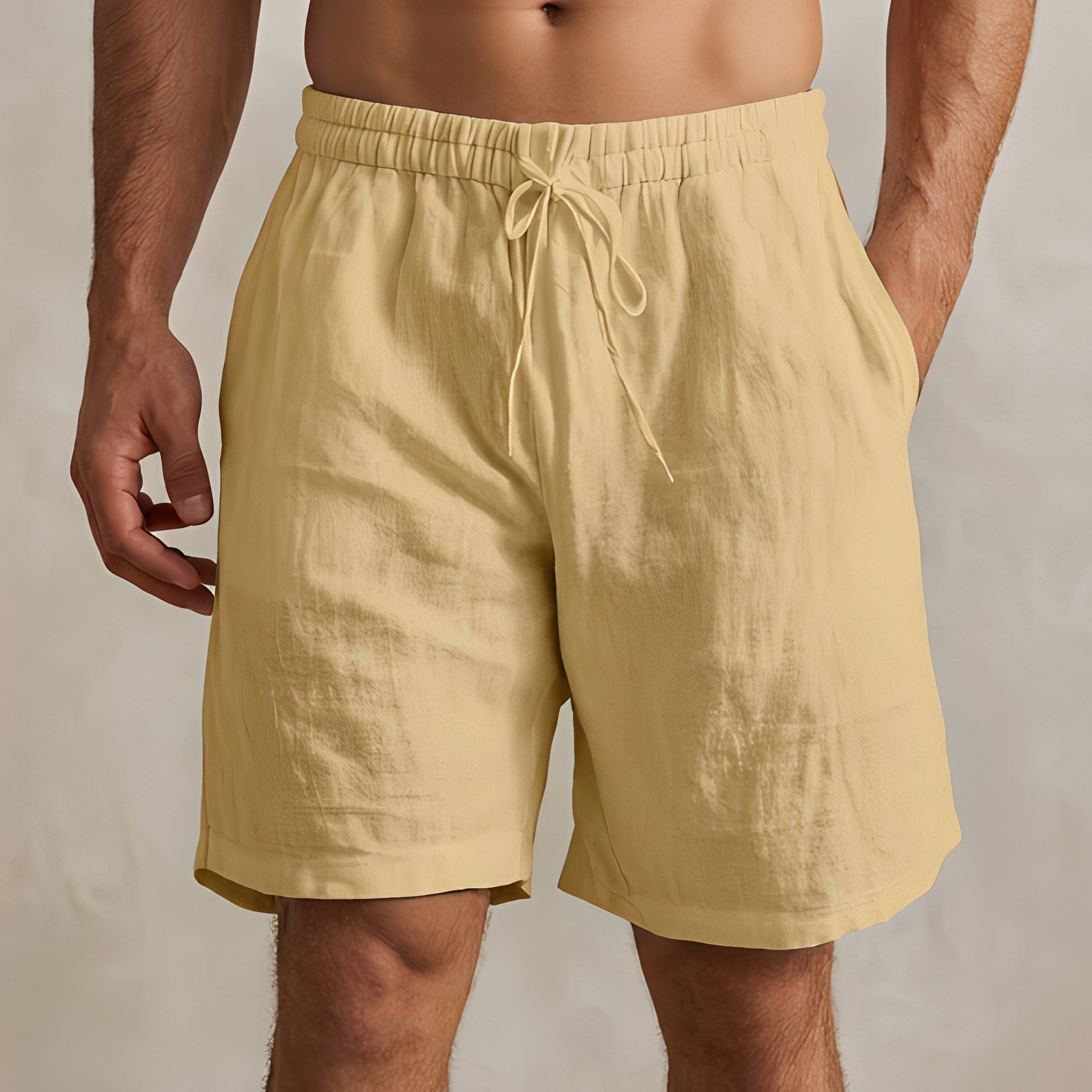 Loises - Short d'été moderne à cordon de serrage pour homme