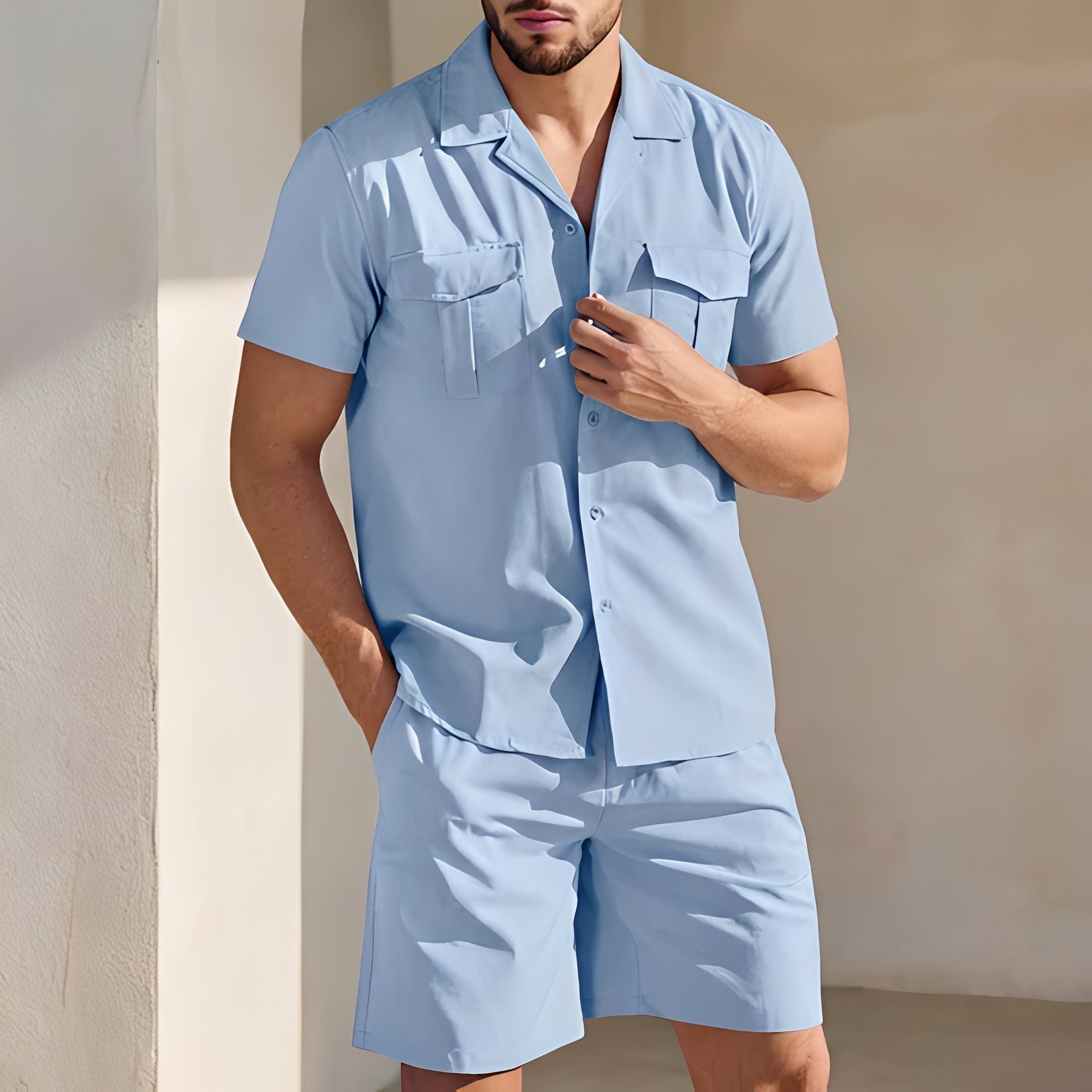 Randel - Tenue d'été décontractée pour homme