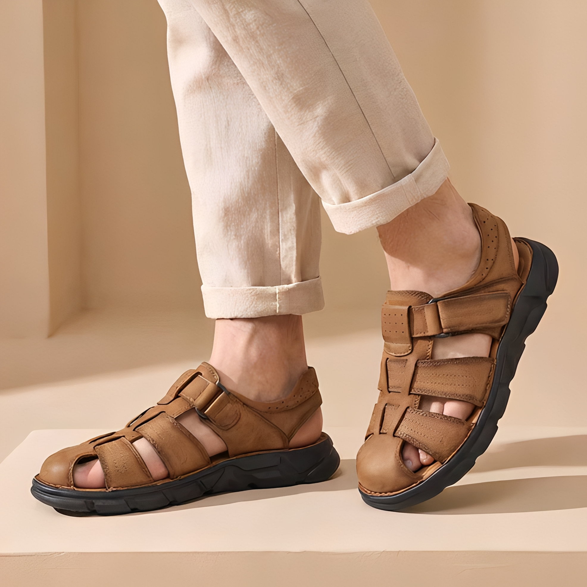 Arthur - Des sandales d'été confortables et élégantes pour homme