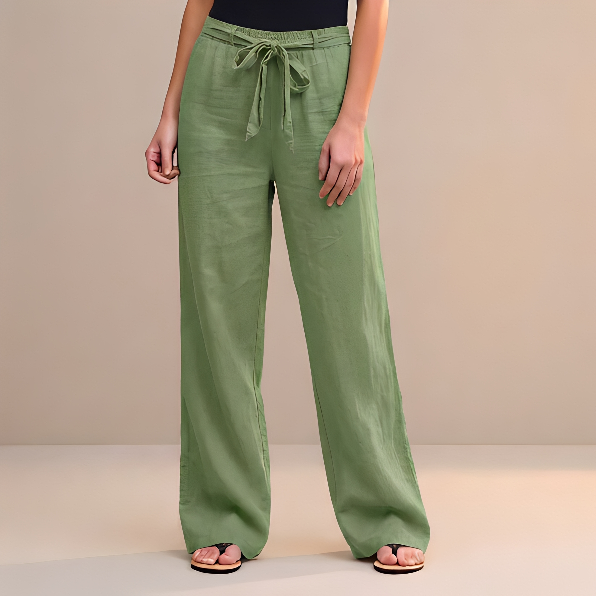 Lizza - Un pantalon d'été élégant et fluide pour femme