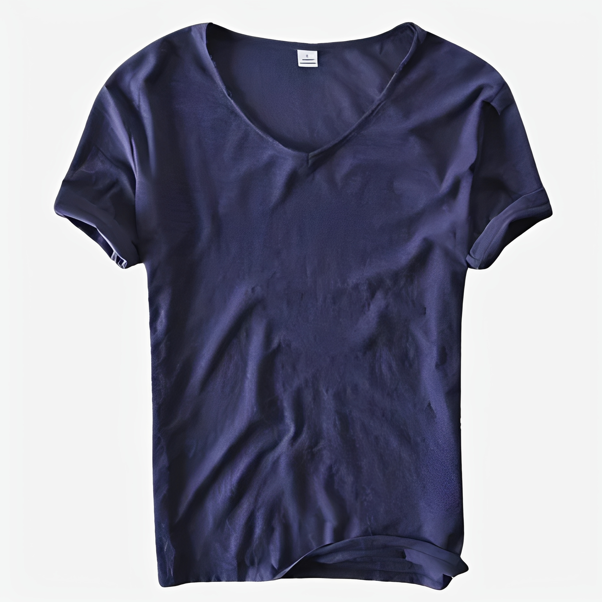 Jayson - T-shirt d'été ample à col en V pour homme