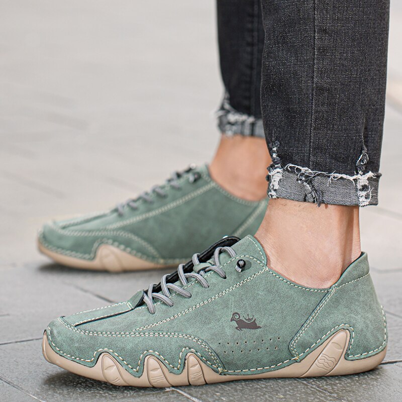 Adrien – Chaussures Pieds Nus en Cuir UltraFlex