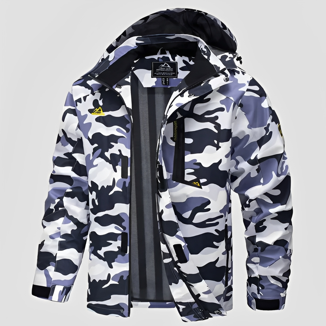 Febous - Manteau d'hiver résistant à l'eau pour homme