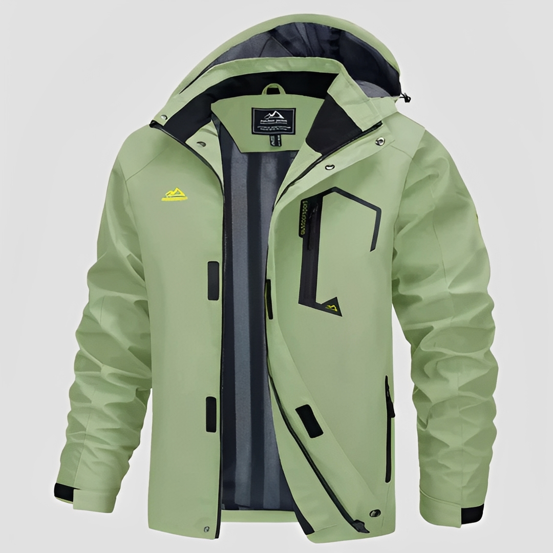 Febous - Manteau d'hiver résistant à l'eau pour homme