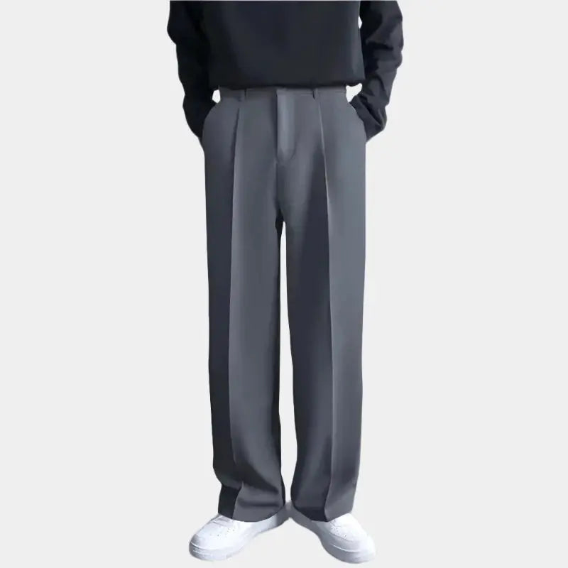 Emil – Pantalons amples homme avec plis