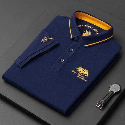 Miles - Poloshirt mit Stickerei
