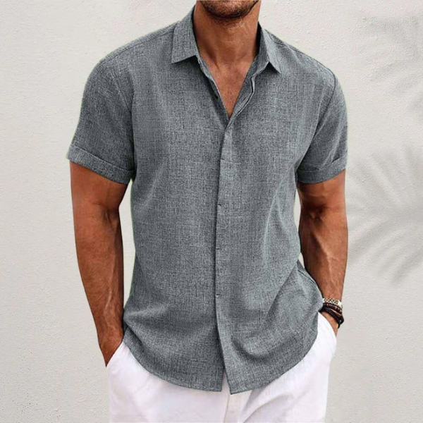 Oberon - Chemise à manches courtes élégante pour homme