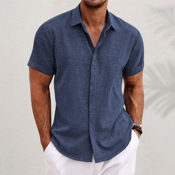 Oberon - Chemise à manches courtes élégante pour homme
