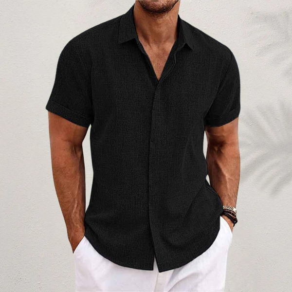 Oberon - Chemise à manches courtes élégante pour homme