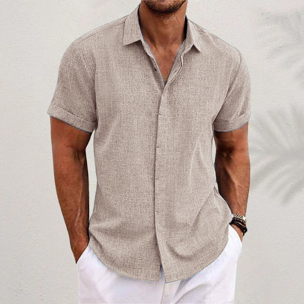 Oberon - Chemise à manches courtes élégante pour homme