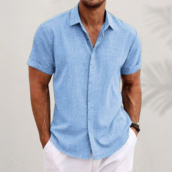 Oberon - Chemise à manches courtes élégante pour homme