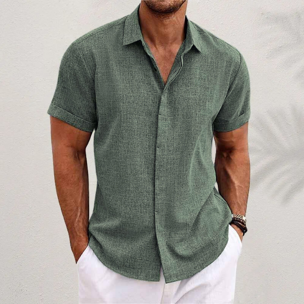 Oberon - Chemise à manches courtes élégante pour homme