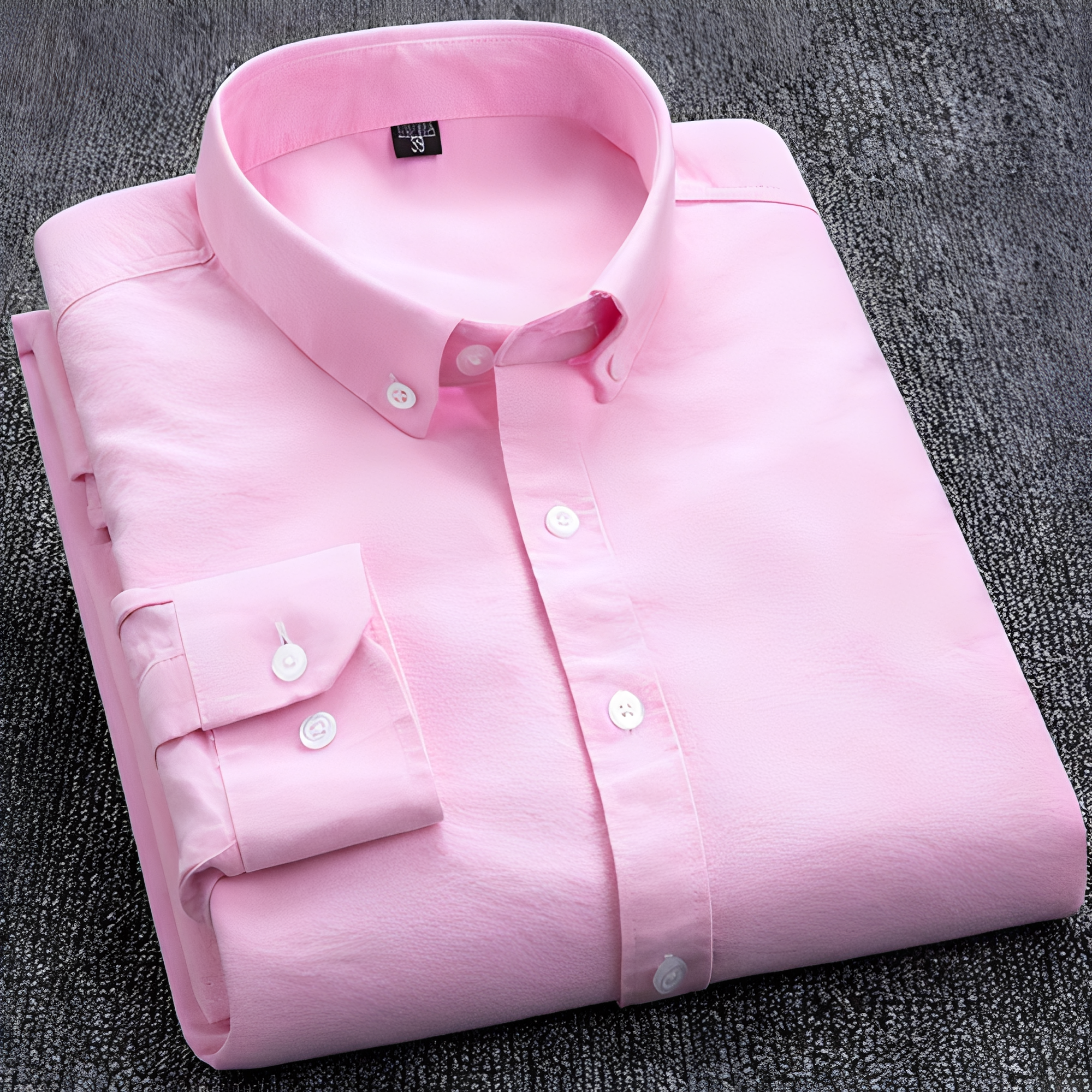 Jezriel - Chemise à carreaux tendance à manches longues pour homme