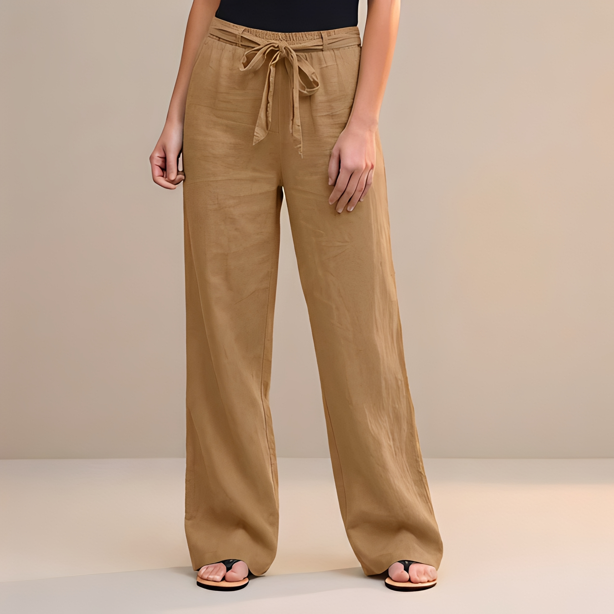 Lizza - Un pantalon d'été élégant et fluide pour femme