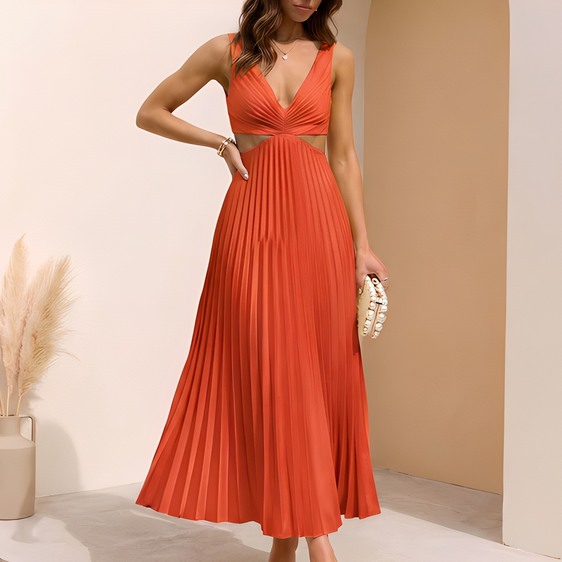 Vania - Robe élégante et fluide pour femme