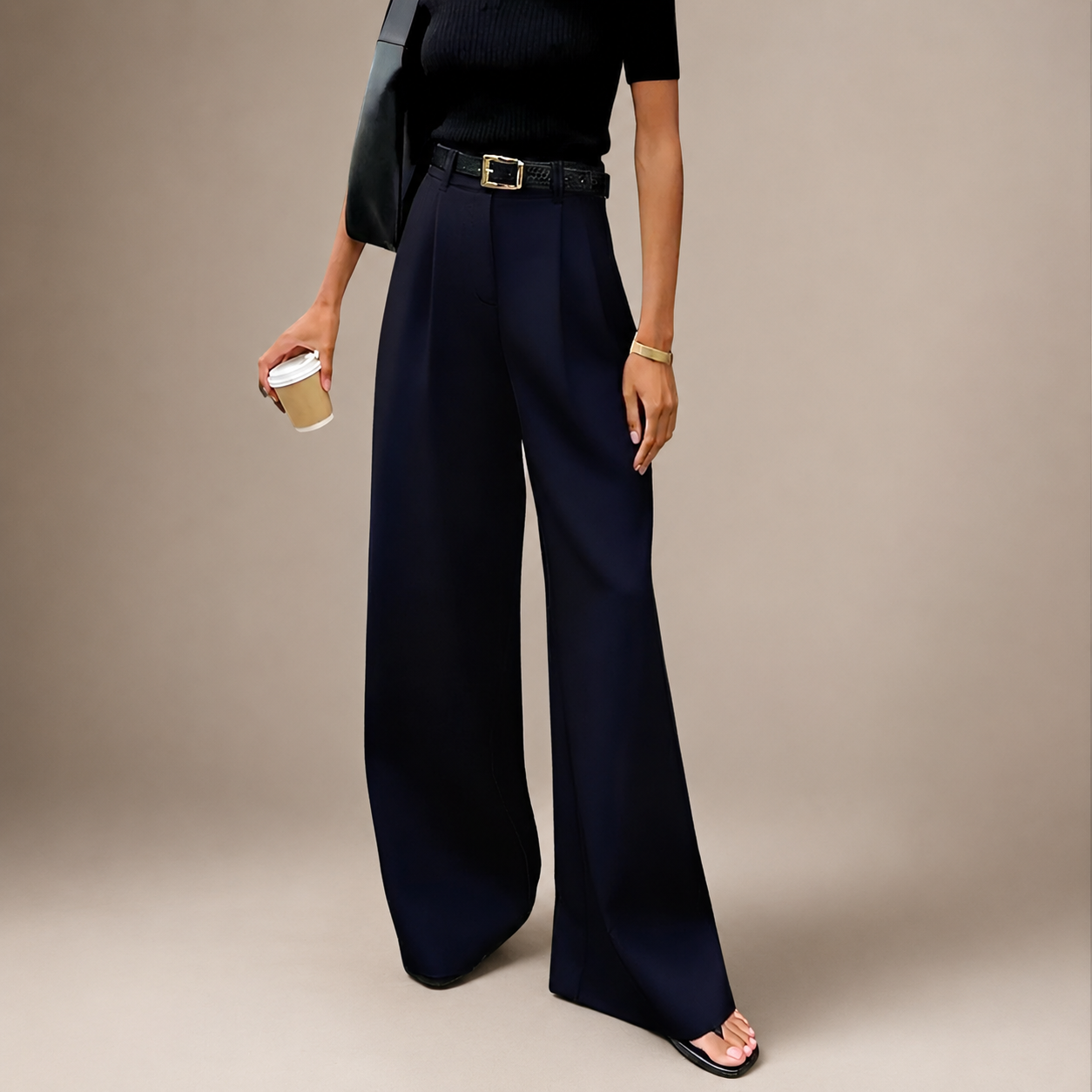 Blaine - Pantalons larges chics