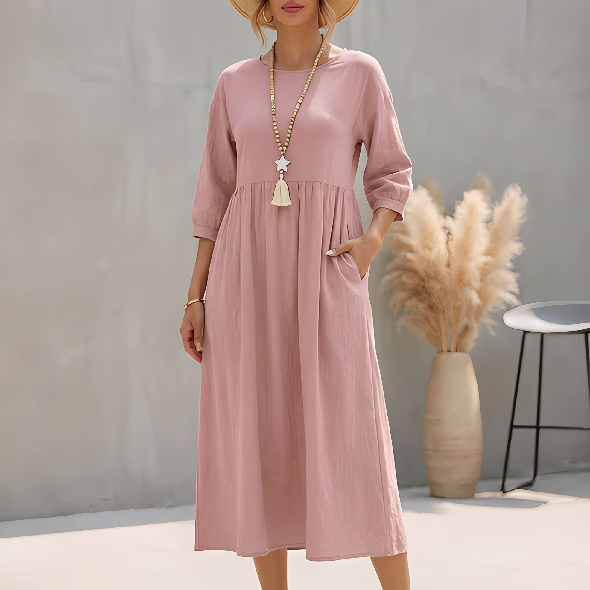 Agatine - Robe d'été chic et décontractée pour femme