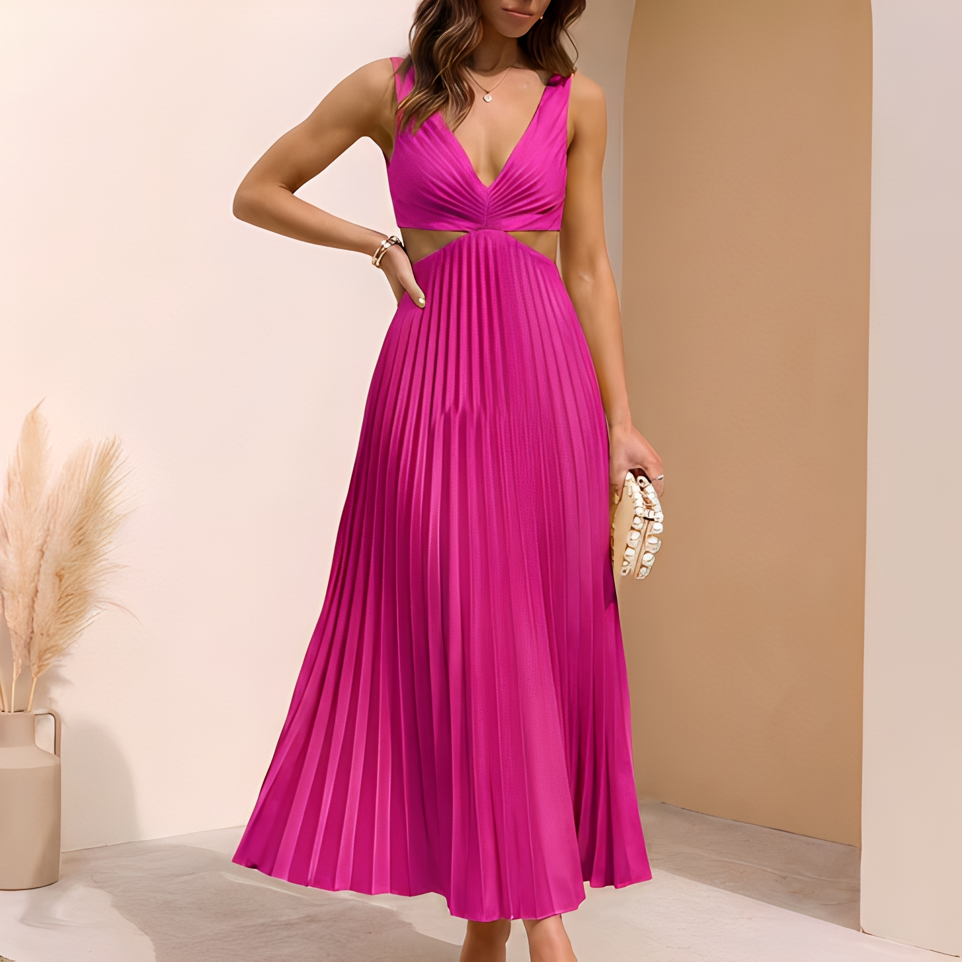 Vania - Robe élégante et fluide pour femme