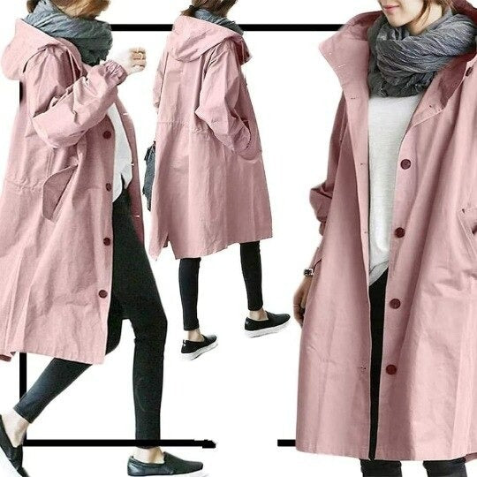 Maren – Trenchcoat Femme Léger Imperméable