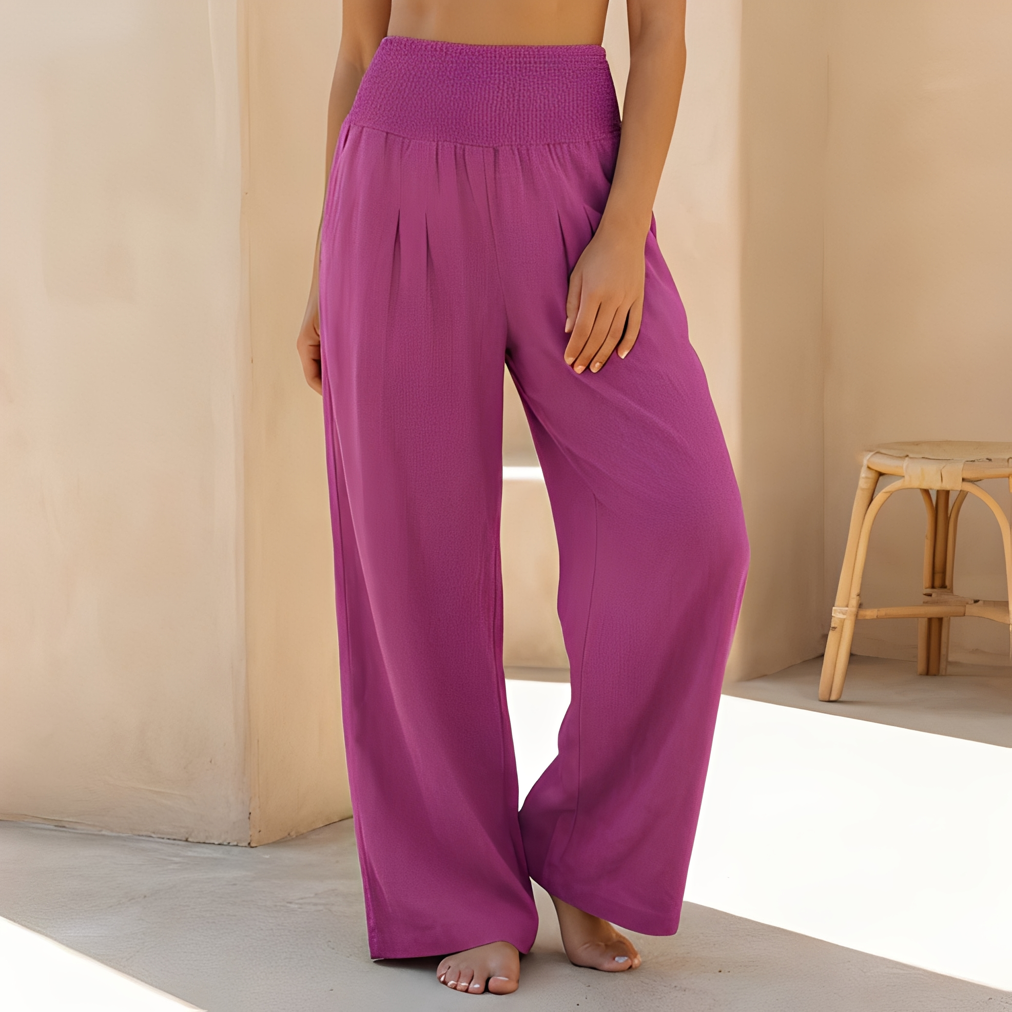 Alexandra - Pantalon ample et fluide pour femme