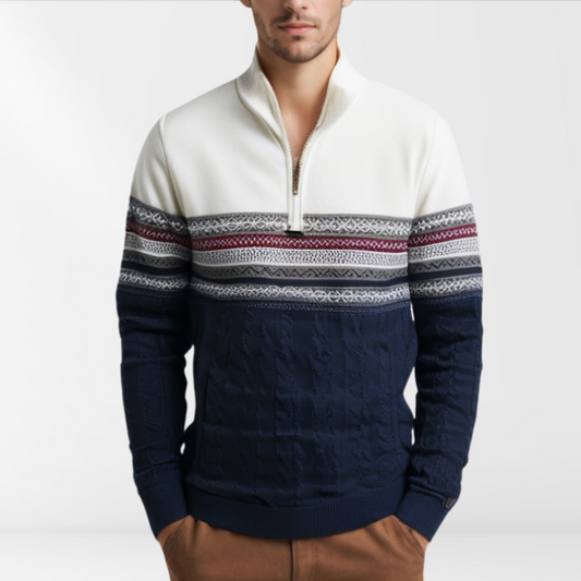 Rudy – Pull rétro de luxe pour hommes
