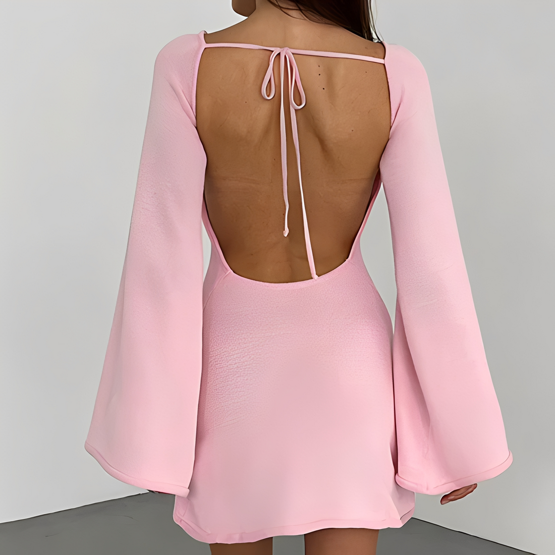 Aryana - Robe d'été élégante à manches longues pour femme