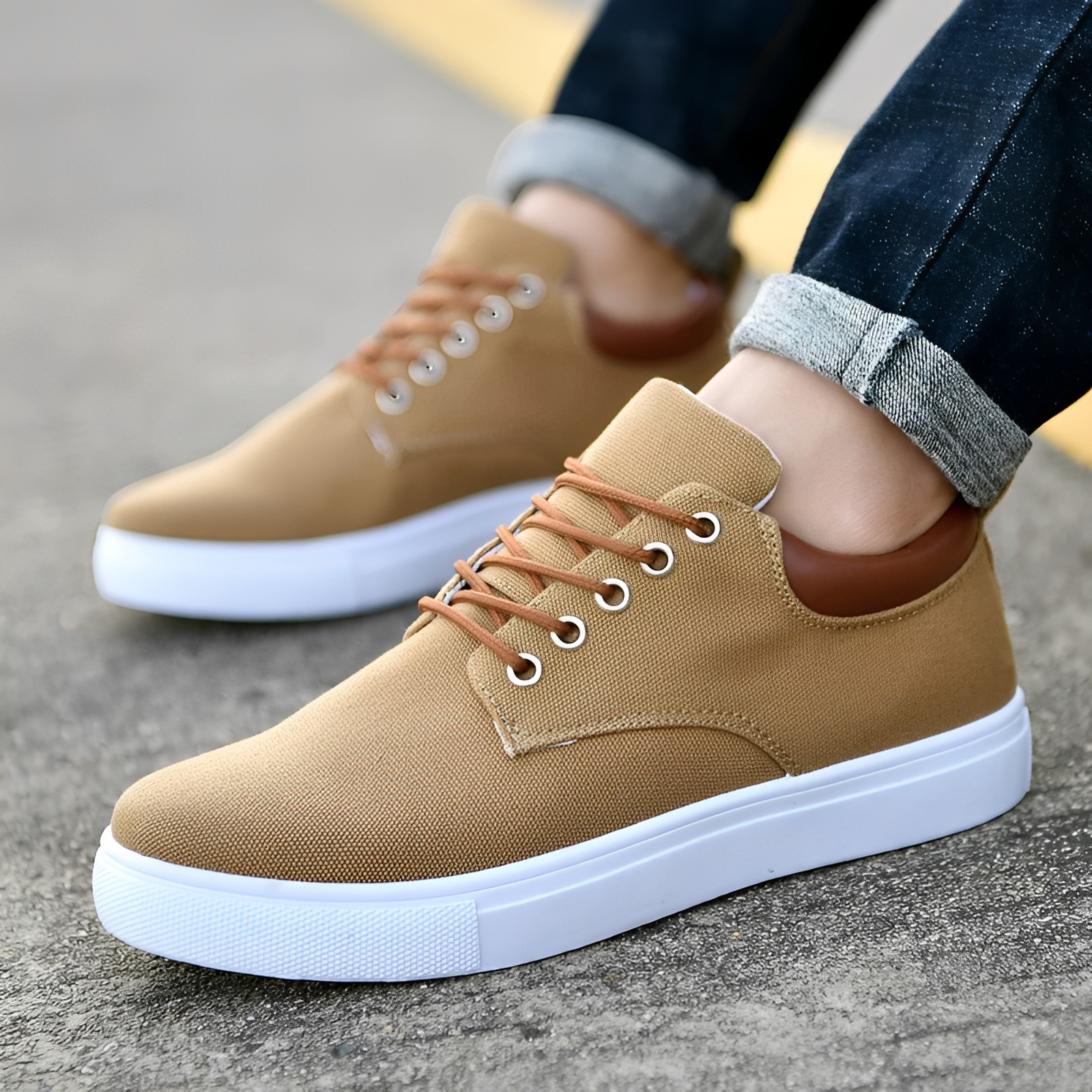 Zerad - Chaussures pour hommes - Décontractées et respirantes
