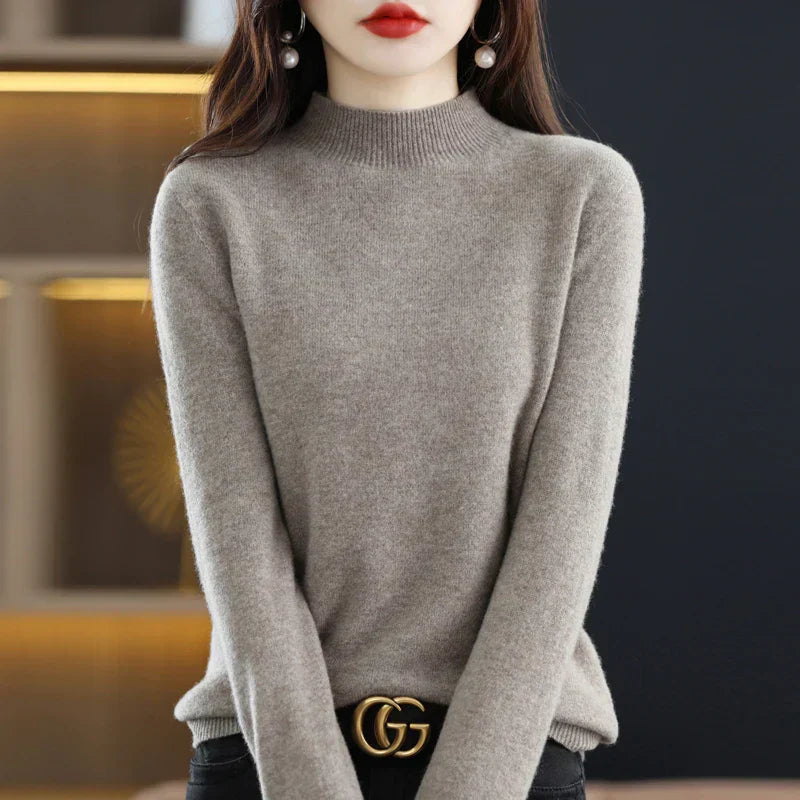 Carlotta – Pull élégant avec motif tressé