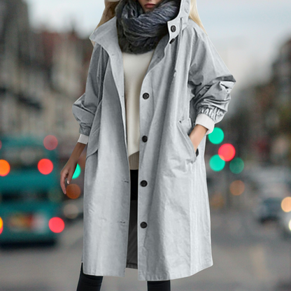 Bethany - Trenchcoat imperméable et chaud