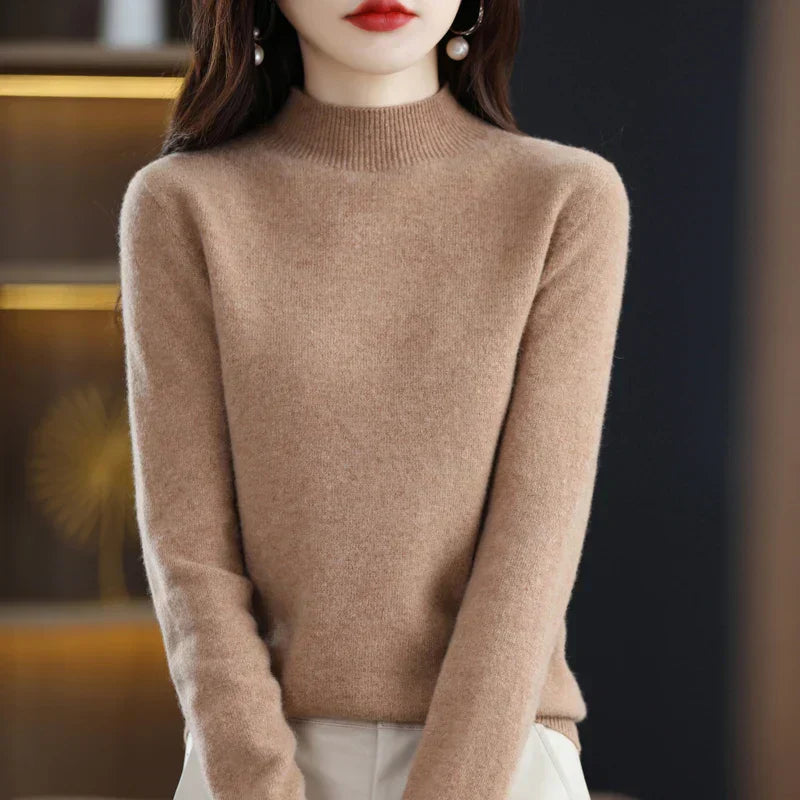 Carlotta – Pull élégant avec motif tressé